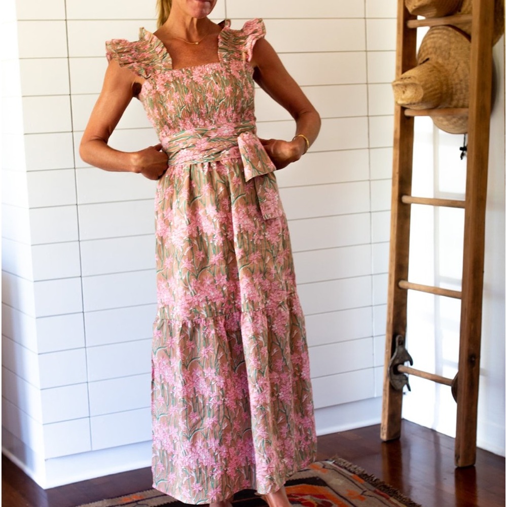 New with tags! Perry Walker Lo Dress smocked top